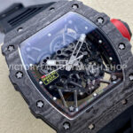 Sonic Factory Richard Mille RM 35-02 44.5mm Black Carbon Fiber Black Rubber Strap Skeletonized Dia (8) Sonic Factory Richard Mille RM 35-02 44.5mm Black Carbon Fiber Black Rubber Strap Skeletonized Dial
