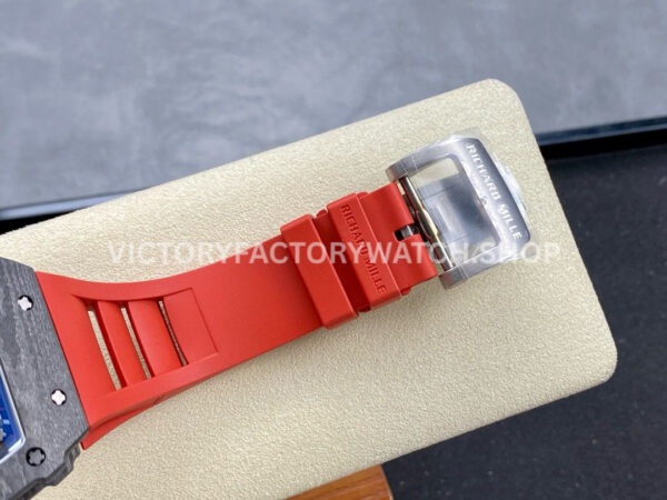 Sonic Factory Richard Mille RM 35-02 44.5mm Carbon Fiber Red Rubber Strap Skeletonized Dial (1) Sonic Factory Richard Mille RM 35-02 44.5mm Carbon Fiber Red Rubber Strap Skeletonized Dial