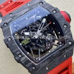 Sonic Factory Richard Mille RM 35-02 44.5mm Carbon Fiber Red Rubber Strap Skeletonized Dial (7) Sonic Factory Richard Mille RM 35-02 44.5mm Carbon Fiber Red Rubber Strap Skeletonized Dial