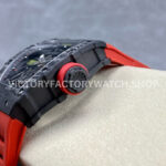 Sonic Factory Richard Mille RM 35-02 44.5mm Carbon Fiber Red Rubber Strap Skeletonized Dial (8) Sonic Factory Richard Mille RM 35-02 44.5mm Carbon Fiber Red Rubber Strap Skeletonized Dial