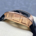 Sonic Factory Richard Mille RM035 40mm Rose Gold Rubber Strap Skeletonized Dial