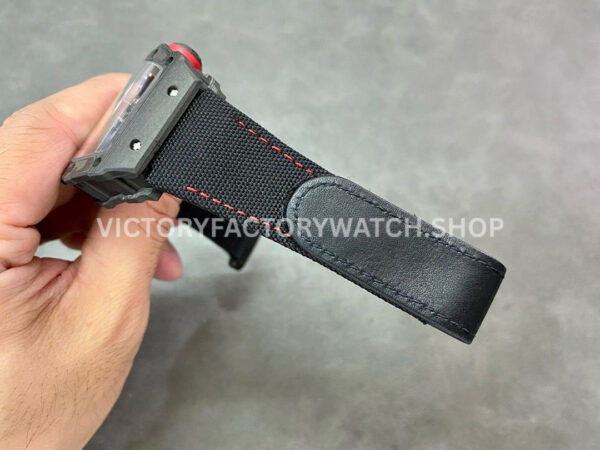 T+ Factory Richard Mille RM35-02 44.5mm Carbon Fiber Textile Strap Skeletonized Dial (5) T+ Factory Richard Mille RM35-02 44.5mm Carbon Fiber Textile Strap Skeletonized Dial