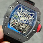 T+ Factory Richard Mille RM35-02 44.5mm Carbon Fiber Textile Strap Skeletonized Dial (6) T+ Factory Richard Mille RM35-02 44.5mm Carbon Fiber Textile Strap Skeletonized Dial
