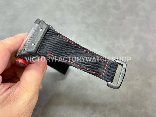 T+ Factory Richard Mille RM35-02 44.5mm Carbon Fiber Textile Strap Skeletonized Dial (8) T+ Factory Richard Mille RM35-02 44.5mm Carbon Fiber Textile Strap Skeletonized Dial