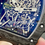 T+ Factory Richard Mille RM35-02 44.5mm Carbon Fiber White Rubber Strap Skeletonized Dial (11) T+ Factory Richard Mille RM 35-02 44.5mm Carbon Fiber White Rubber Strap Skeletonized Dial