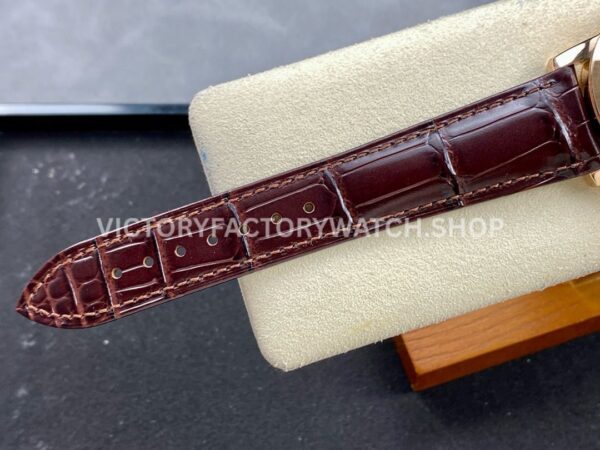 TUR Factory Vacheron Constantin Tourbillon Traditionnelle 89000000R-9655 42mm Rose (1) TUR Factory Vacheron Constantin Traditionnelle Tourbillon 89000/000R-9655 42mm Rose Gold Leather Strap White Dial