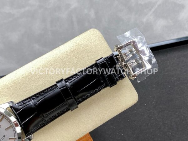 TUR Factory Vacheron Constantin Traditionnelle Tourbillon 89000000P-9843 42mm Steel Leat ( TUR Factory Vacheron Constantin Traditionnelle Tourbillon 89000/000P-9843 42mm Steel Leather Strap White Dial