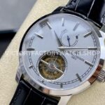 TUR Factory Vacheron Constantin Traditionnelle Tourbillon 89000000P-9843 42mm Steel Leat ( (3) TUR Factory Vacheron Constantin Traditionnelle Tourbillon 89000/000P-9843 42mm Steel Leather Strap White Dial