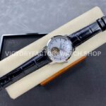 TUR Factory Vacheron Constantin Traditionnelle Tourbillon 89000000P-9843 42mm Steel Leat ( (4) TUR Factory Vacheron Constantin Traditionnelle Tourbillon 89000/000P-9843 42mm Steel Leather Strap White Dial