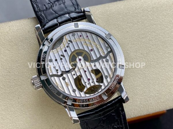 TUR Factory Vacheron Constantin Traditionnelle Tourbillon 89000000P-9843 42mm Steel Leat ( (9) TUR Factory Vacheron Constantin Traditionnelle Tourbillon 89000/000P-9843 42mm Steel Leather Strap White Dial