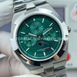 TW Factory Vacheron Constantin Overseas Perpetual Calendar 4300V 41.5mm Full Steel Green Dial (1) TW Factory Vacheron Constantin Overseas Perpetual Calendar 4300V 41.5mm Full Steel Green Dial