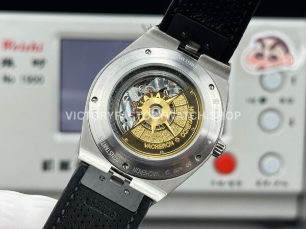 TW Factory Vacheron Constantin Overseas Perpetual Calendar 4300V/120G-B102 41.5mm Leather Strap Grey Dial
