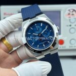 TW Factory Vacheron Constantin Overseas Perpetual Calendar 4300V/220G-B945 41.5mm White Gold Rubber Strap Blue Dial