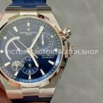 TWA Factory Vacheron Constantin Overseas Dual Time 47450-000A-9039 42mm Steel Rubber Strap Bl (3) TWA Factory Vacheron Constantin Overseas Dual Time 47450 000A 9039 42mm steel rubber strap blue dial replica watch