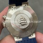 TWA Factory Vacheron Constantin Overseas Dual Time 47450-000A-9039 42mm Steel Rubber Strap Bl (4) TWA Factory Vacheron Constantin Overseas Dual Time 47450/000A-9039 42mm Steel Rubber Strap Blue Dial
