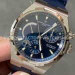 TWA Factory Vacheron Constantin Overseas Dual Time 47450-000A-9039 42mm Steel Rubber Strap Bl (5) TWA Factory Vacheron Constantin Overseas Dual Time 47450/000A-9039 42mm Steel Rubber Strap Blue Dial