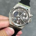 TWA Factory Vacheron Constantin Overseas Dual Time 47450/000W-9511 42mm Rubber Strap Grey Dial