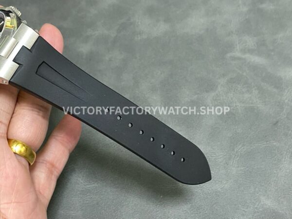 TWA Factory Vacheron Constantin Overseas Dual Time 47450/000W-9511 42mm Rubber Strap Grey Dial