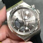 TWA Factory Vacheron Constantin Overseas Dual Time 47450/000W-9511 42mm Rubber Strap Grey Dial
