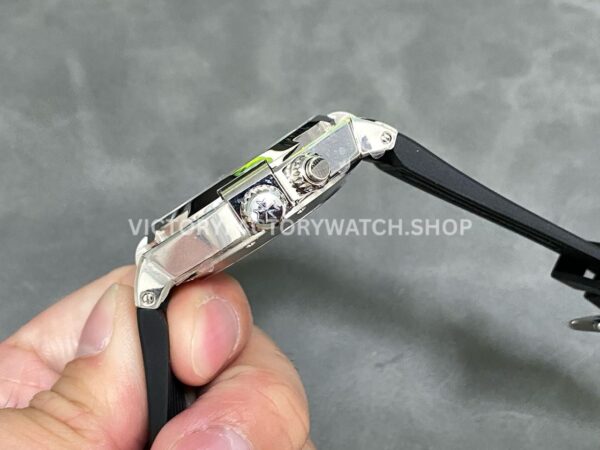TWA Factory Vacheron Constantin Overseas Dual Time 47450/000W-9511 42mm Rubber Strap Grey Dial