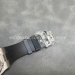 TWA Factory Vacheron Constantin Overseas Dual Time 47450/000W-9511 42mm Rubber Strap Grey Dial
