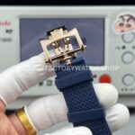 TW Factory Vacheron Constantin Overseas Perpetual Calendar 4300V/000R-B509 41.5mm Rose Gold Rubber Strap Blue Dial