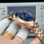 TW Factory Vacheron Constantin Overseas Perpetual Calendar 4300V/000R-B509 41.5mm Full Rose Gold Blue Dial
