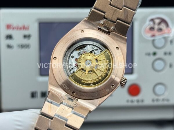 TW Factory Vacheron Constantin Overseas Perpetual Calendar 4300V/000R-B509 41.5mm Full Rose Gold Blue Dial