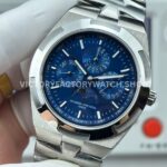 TW Factory Vacheron Constantin Overseas Perpetual Calendar 4300/V220G-B945 41.5mm Full White Gold Blue Dial