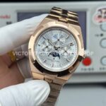 TW Factory Vacheron Constantin Overseas Perpetual Calendar 4300V/120R-B064 41.5mm Full Rose Gold Silver Dial