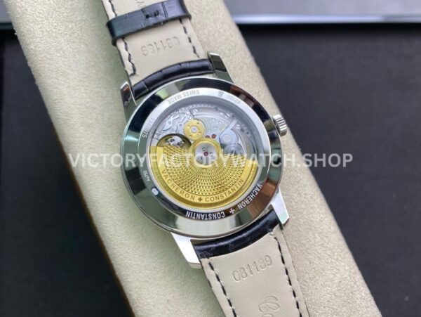 TWS Factory Vacheron Constantin Retrograde Calendar 4010U/000G-B330 42.5mm Steel Leather Strap White Dial