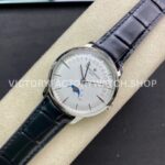 TWS Factory Vacheron Constantin Retrograde Calendar 4010U/000G-B330 42.5mm Steel Leather Strap White Dial