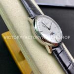 TWS Factory Vacheron Constantin Retrograde Calendar 4010U/000G-B330 42.5mm Steel Leather Strap White Dial