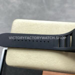 UOK Factory Richard Mille RM055 42.7mm Carbon Fiber Black Rubber Strap White Edge Skeletonized Dial (6) UOK Factory Richard Mille RM 055 42.7mm Carbon Fiber Black Rubber Strap White Edge Skeletonized Dial