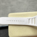 UOK Factory Richard Mille RM 055 42.7mm Carbon Fiber Titanium White Rubber Strap White Edge Skeletonized Dial
