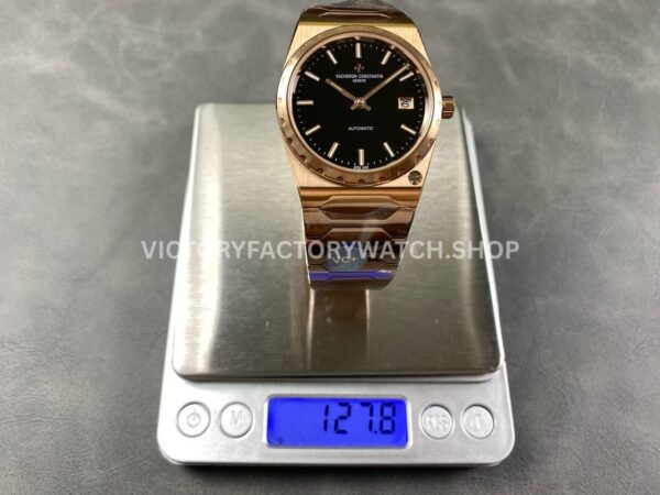VC+ Factory Vacheron Constantin Historiques 222 Full Rose Gold Black Dial (3) VC+ Factory Vacheron Constantin Historiques 222 37mm Full Rose Gold Black Dial