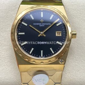 VC+ Factory Vacheron Constantin Historiques 222 37mm full yellow gold black dial replica watch variant