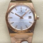 VC+ Factory Vacheron Constantin Historiques 222 Rose Gold Silver Dial (2) VC+ Factory Vacheron Constantin Historiques 222 37mm full rose gold silver dial replica watch