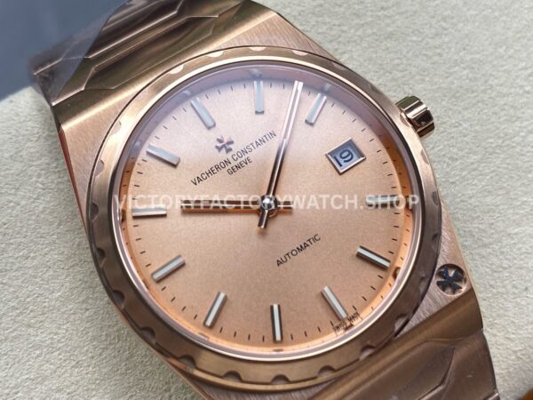 VC+ Factory Vacheron Constantin Historiques 222 Rose Gold Yellow Dial (3) VC+ Factory Vacheron Constantin Historiques 222 37mm Full Rose Gold Yellow Dial