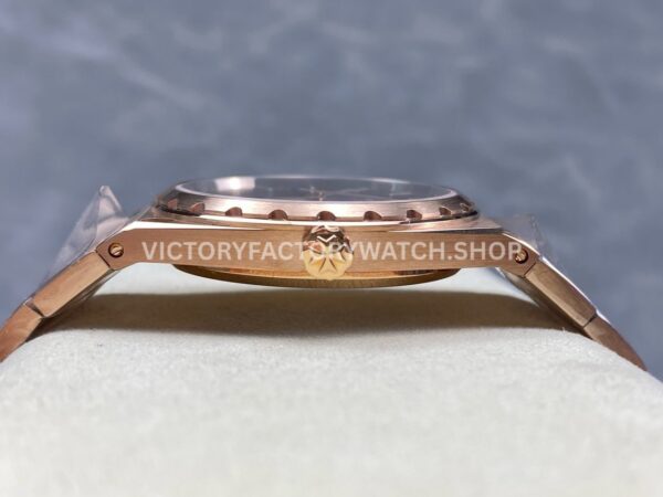 VC+ Factory Vacheron Constantin Historiques 222 Rose Gold Yellow Dial (6) VC+ Factory Vacheron Constantin Historiques 222 37mm Full Rose Gold Yellow Dial