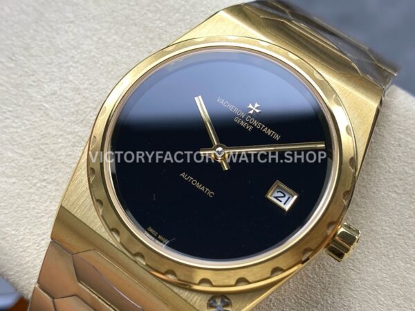 VC+ Factory Vacheron Constantin Historiques 222 Yellow Gold Black Dial (5) VC+ Factory Vacheron Constantin Historiques 222 37mm Full Yellow Gold Black Dial