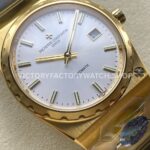 VC+ Factory Vacheron Constantin Historiques 222 Yellow Gold Silver Dial (5) VC+ Factory Vacheron Constantin Historiques 222 37mm Full Yellow Gold Silver Dial