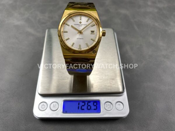 VC+ Factory Vacheron Constantin Historiques 222 Yellow Gold Silver Dial (7) VC+ Factory Vacheron Constantin Historiques 222 37mm Full Yellow Gold Silver Dial