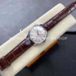 VC+ Factory Vacheron Constantin Patrimony 81180000G-9117 40mm Brown Leather Strap White Gold White Dial (6) VC+ Factory Vacheron Constantin Patrimony 81180/000G-9117 40mm White Gold Brown Leather Strap White Dial