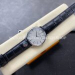 VC+ Factory Vacheron Constantin Patrimony 81180000P-9220 Limited Edition 40mm Platinum Black L (8) VC+ Factory Vacheron Constantin Patrimony 81180/000P-9220 Limited Edition 40mm Platinum Black Leather Strap Platinum Silver Dial