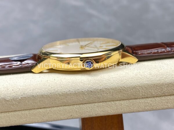 VC+ Factory Vacheron Constantin Patrimony 81180000R-9159 40mm Rose Gold Leather Strap White Dial (6) VC+ Factory Vacheron Constantin Patrimony 81180/000R-9159 40mm Rose Gold Leather Strap White Dial