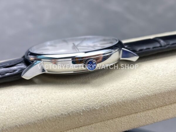 VC+ Factory Vacheron Constantin Patrimony 85180000G-9230 40mm Leather Strap White Gold White Dial (5) VC+ Factory Vacheron Constantin Patrimony 85180/000G-9230 40mm White Gold Leather Strap White Dial