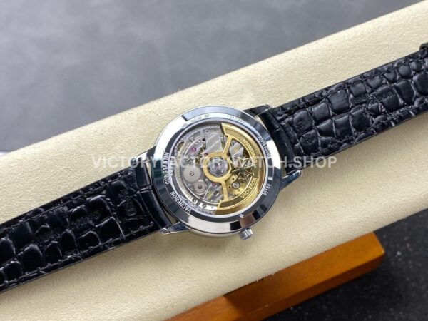 VC+ Factory Vacheron Constantin Patrimony 85180000G-9230 40mm Leather Strap White Gold White Dial (8) VC+ Factory Vacheron Constantin Patrimony 85180/000G-9230 40mm White Gold Leather Strap White Dial