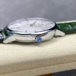 VC+ Factory Vacheron Constantin Patrimony 85180/000G-H035 40mm Leather Strap White Gold Silver Dial