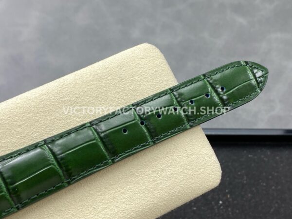 VC+ Factory Vacheron Constantin Patrimony 85180/000G-H035 40mm Leather Strap White Gold Silver Dial